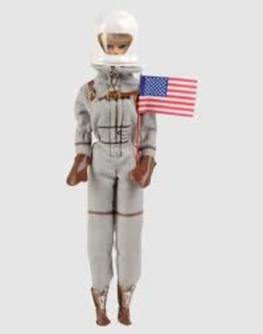 Barbie travels with the NASA