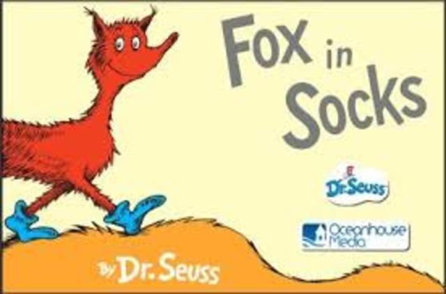 Fox in Socks was published this year