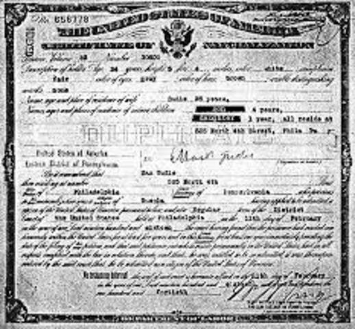 Naturalization Act of 1906