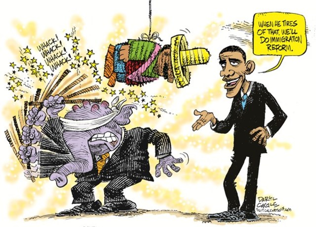 Obama Prevents Immigration Deportation- just for a little