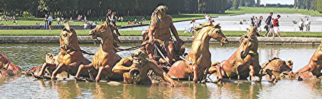Fountain Sculptures of Versailles Park