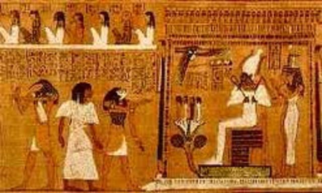 EGIPCIOS 4,000-2,700 A.C