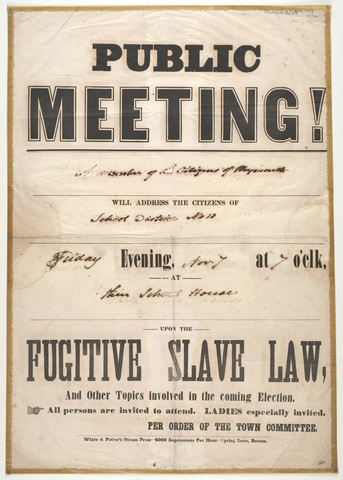 Fugitive Slave Law