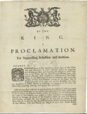 Proclamation of 1763