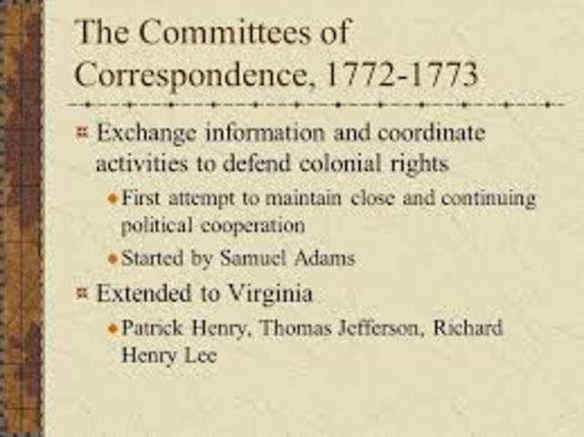 Committee of Correspondence