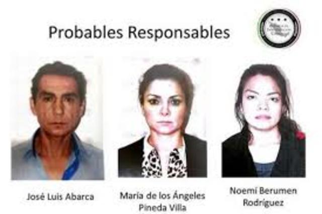 Pareja presidencial de Iguala coludidos por la delincuencia