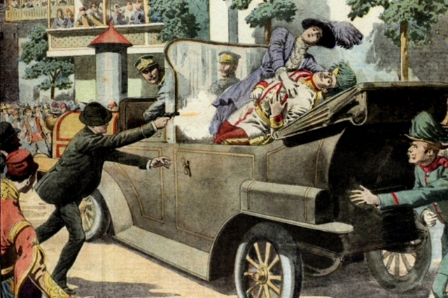 Archduke Franz Ferdinand Assassinated