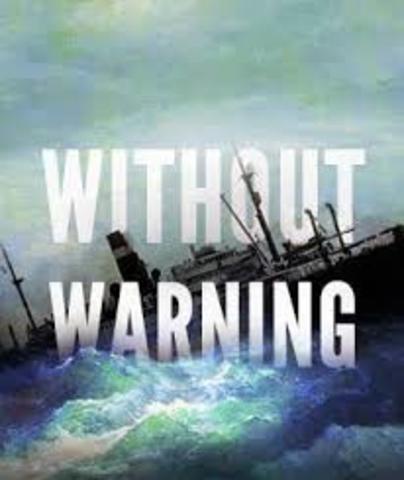 germany sinks U.S ships