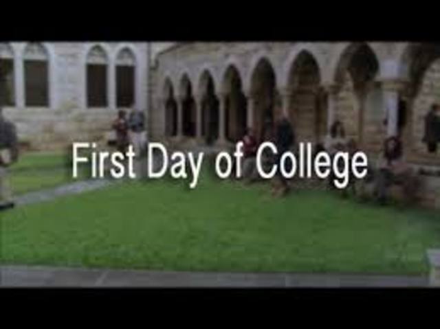 I will enter college