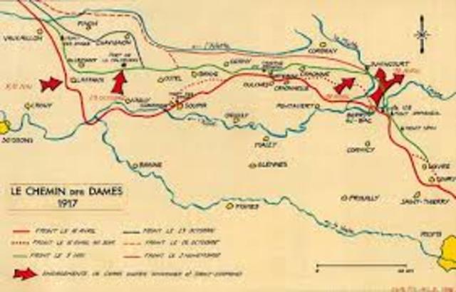 french launce at chemin des dames