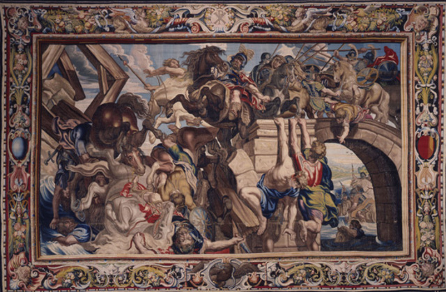 Triumph of Constantine over Maxentius at the Battle of the Milvian Bridge