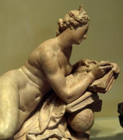 Woman Reclining and Writing