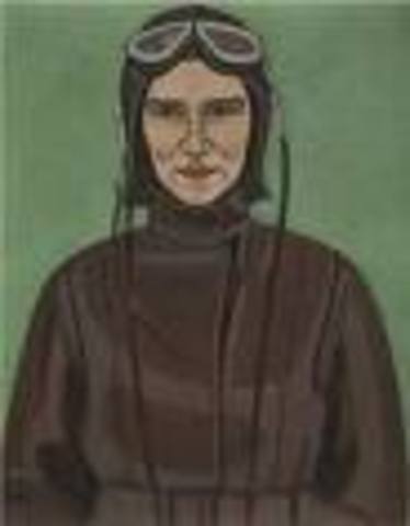 Exhibited "The Aviatrix" at the New Zealand Society of Artist's First General Exhibition