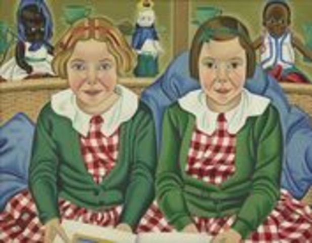 Painted Fay and Jane Birkenshaw