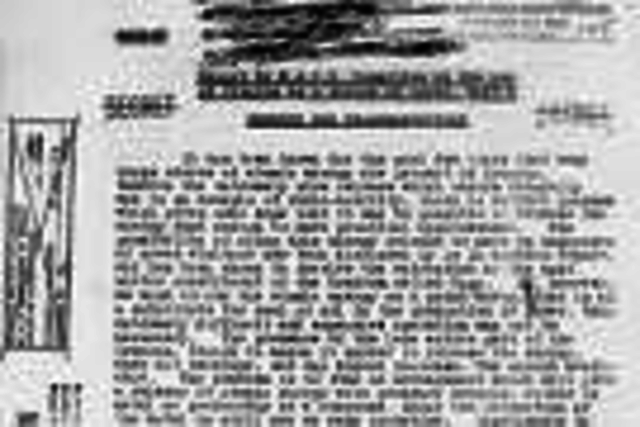 The MAUD Committe is formed.