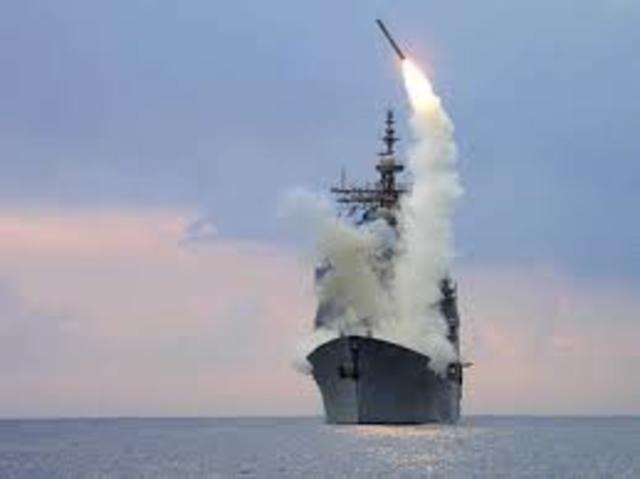 Cruise Missles Launched