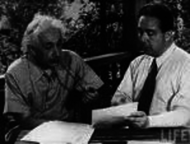 President FDR receives the Einstein–Szilárd letter
