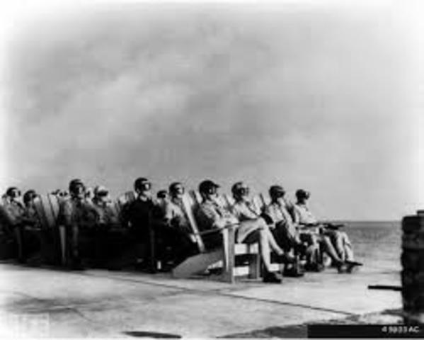 For the first time ever, a nuclear device is detonated