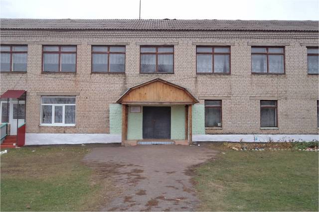 Современное здание школы