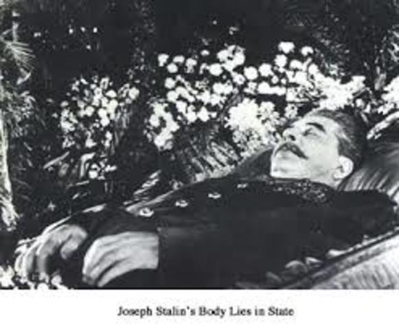 Joseph Stalin's death