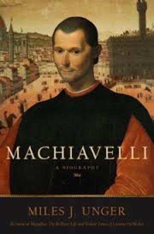 Machiavelli writes The prince