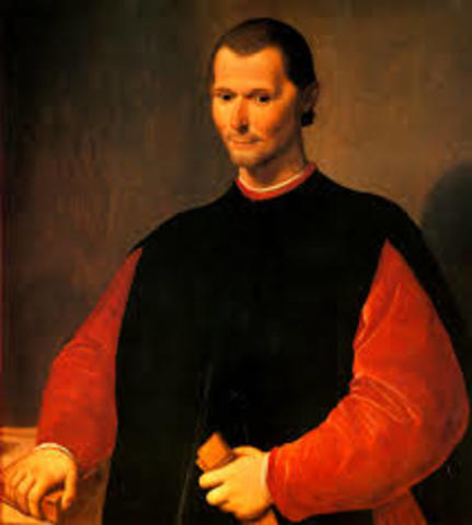 Machiavelli writes The Prince