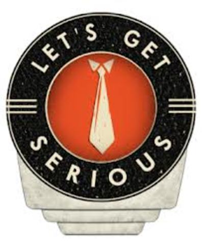 I get serious and find a job