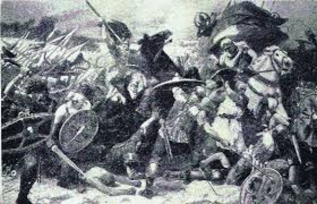 Invading armies sack Rome