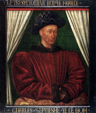 Charles VII Of France Invades Naples