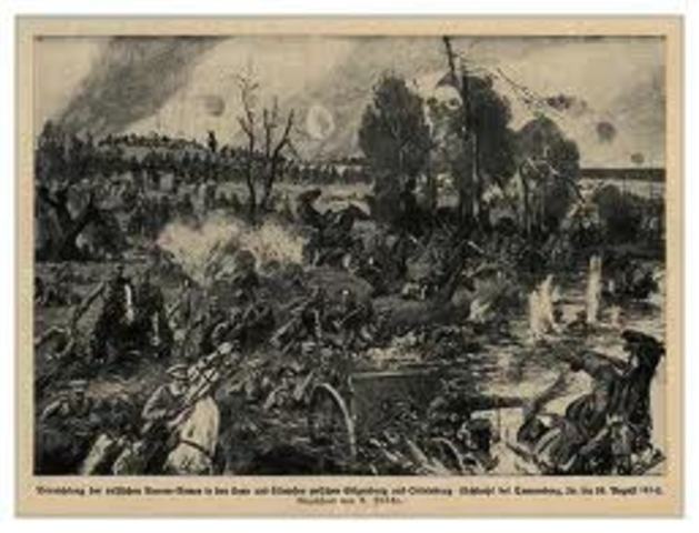 Battle Of Tannenberg Begins