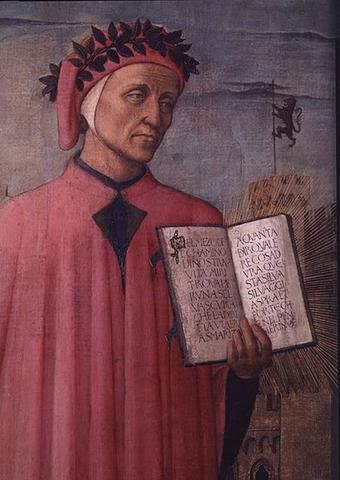 Dante writes the Divine Comedy