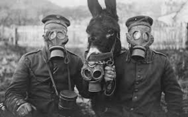 First Posion Gas Used By Germans