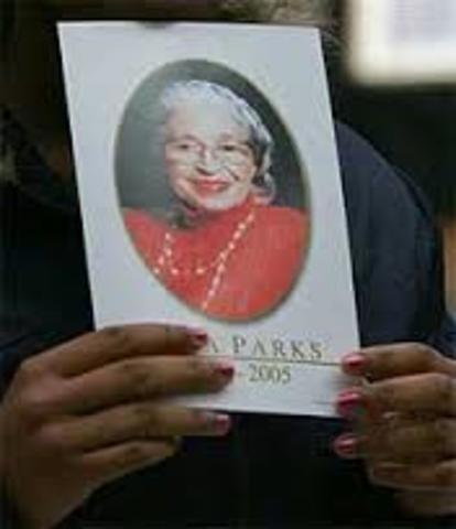 Rosa Parks death