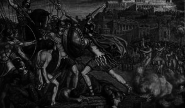 Invading armies sack Rome