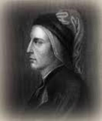 Dante Writes the Divine Comedy