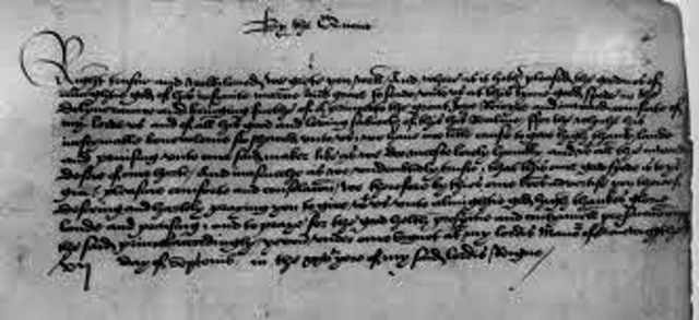 The Act of Supremacy is passed in England