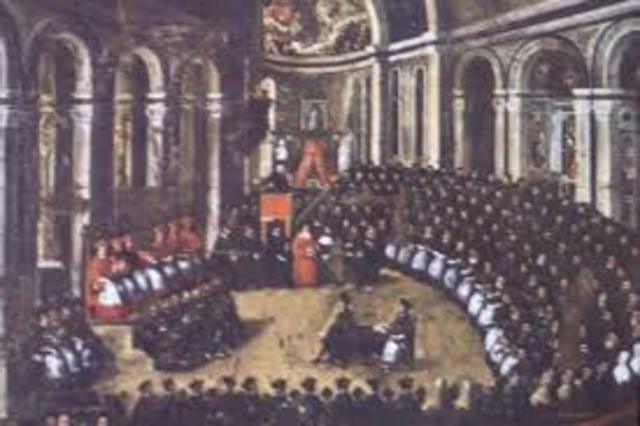 The Council Of Trent Is Formed