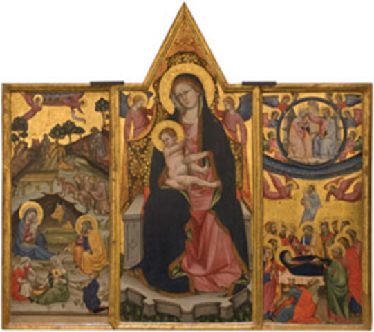 The Beffi Triptych, orgins Abruzzo, Italy