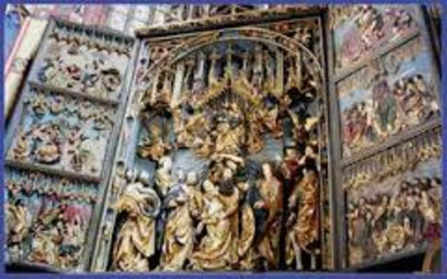 Veit Stoss Altarpiece,St. Mary's Basilica, Kraków
