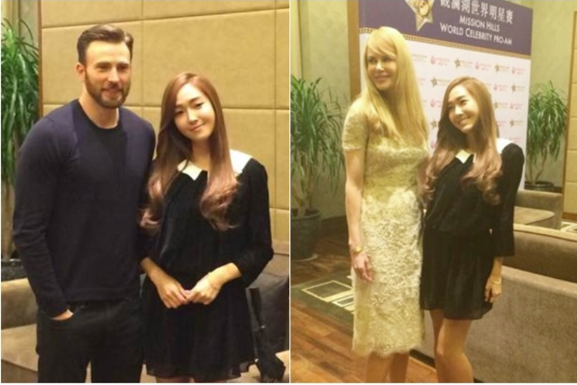 Jessica Jung makes connections with western celbrities