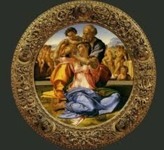 Doni Tondo, Micheangelo