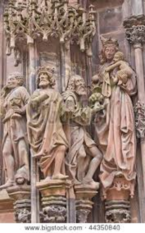 Adoration of the Magi, Strasbourg Cathedral