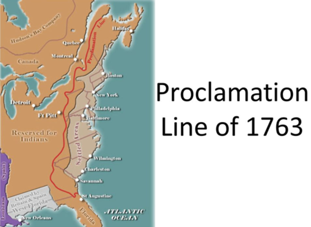 Proclaimation of 1763