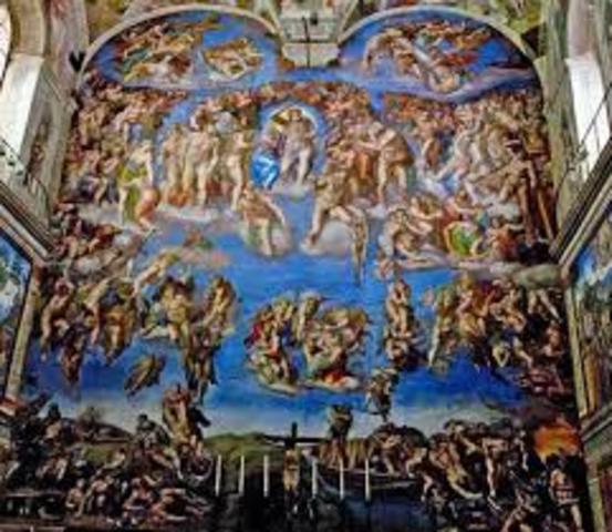 Michangelo’s Last Judgement, Sistine Chapel, Vatican City