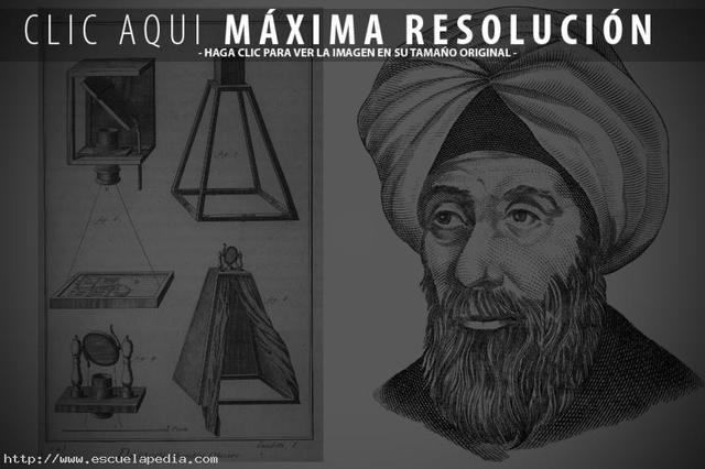 Alhacen estudia la proyección estenopeica