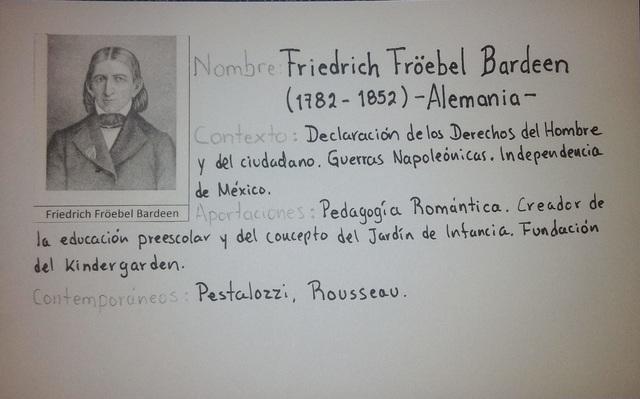 Friedrich Froebel Bardeen
