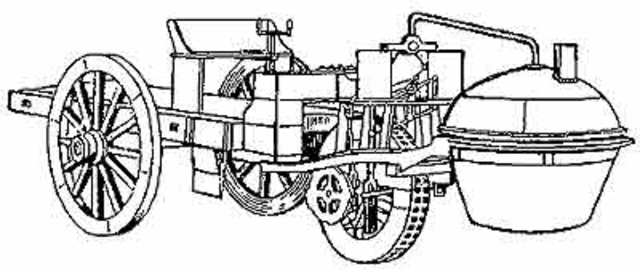 Паровой автомобиль (Николя Жозеф Кюньо)