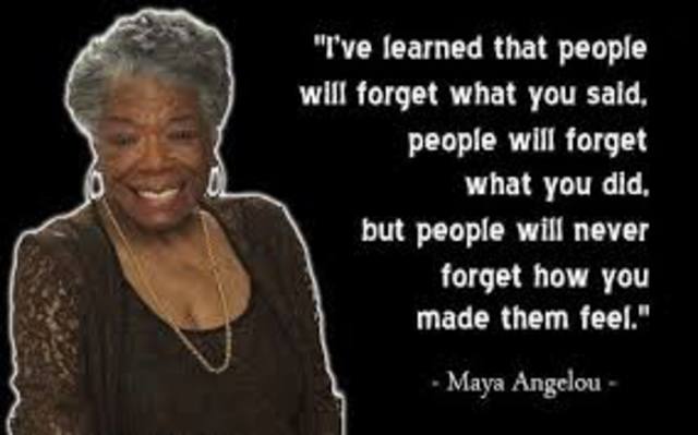 May you rest in peace, Maya Angelou