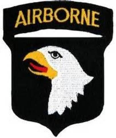 Became part of 101st Airborne Division