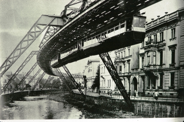 First Monorail in Wuppertal